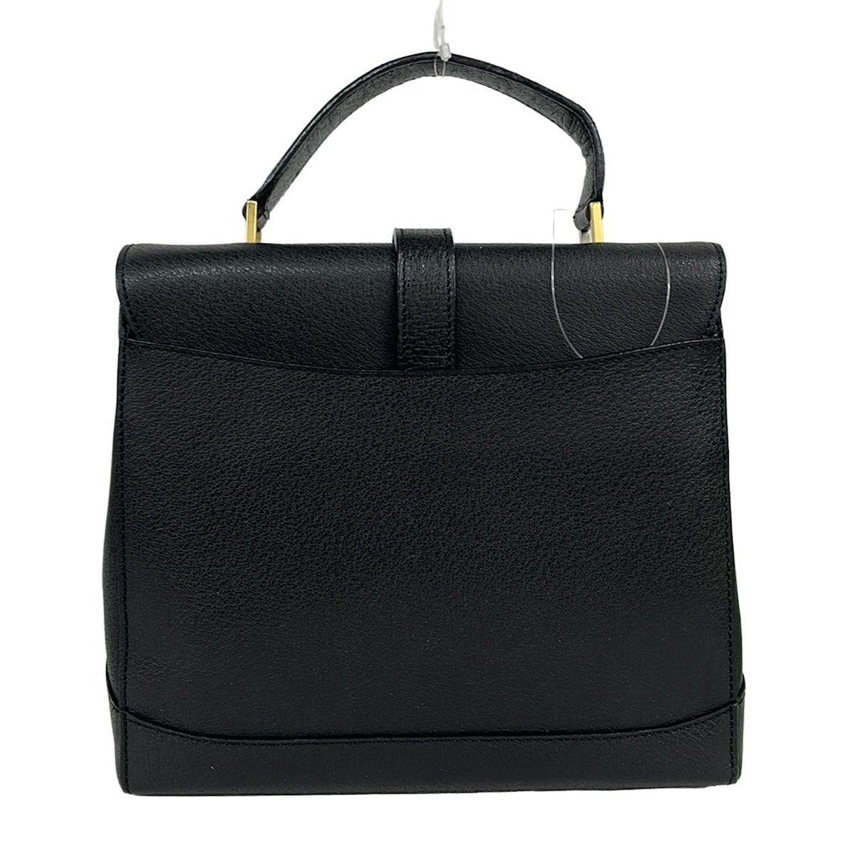 CELINE(セリーヌ) ハンドバッグ - 黒 ヴィンテージ/ターンロック/2way