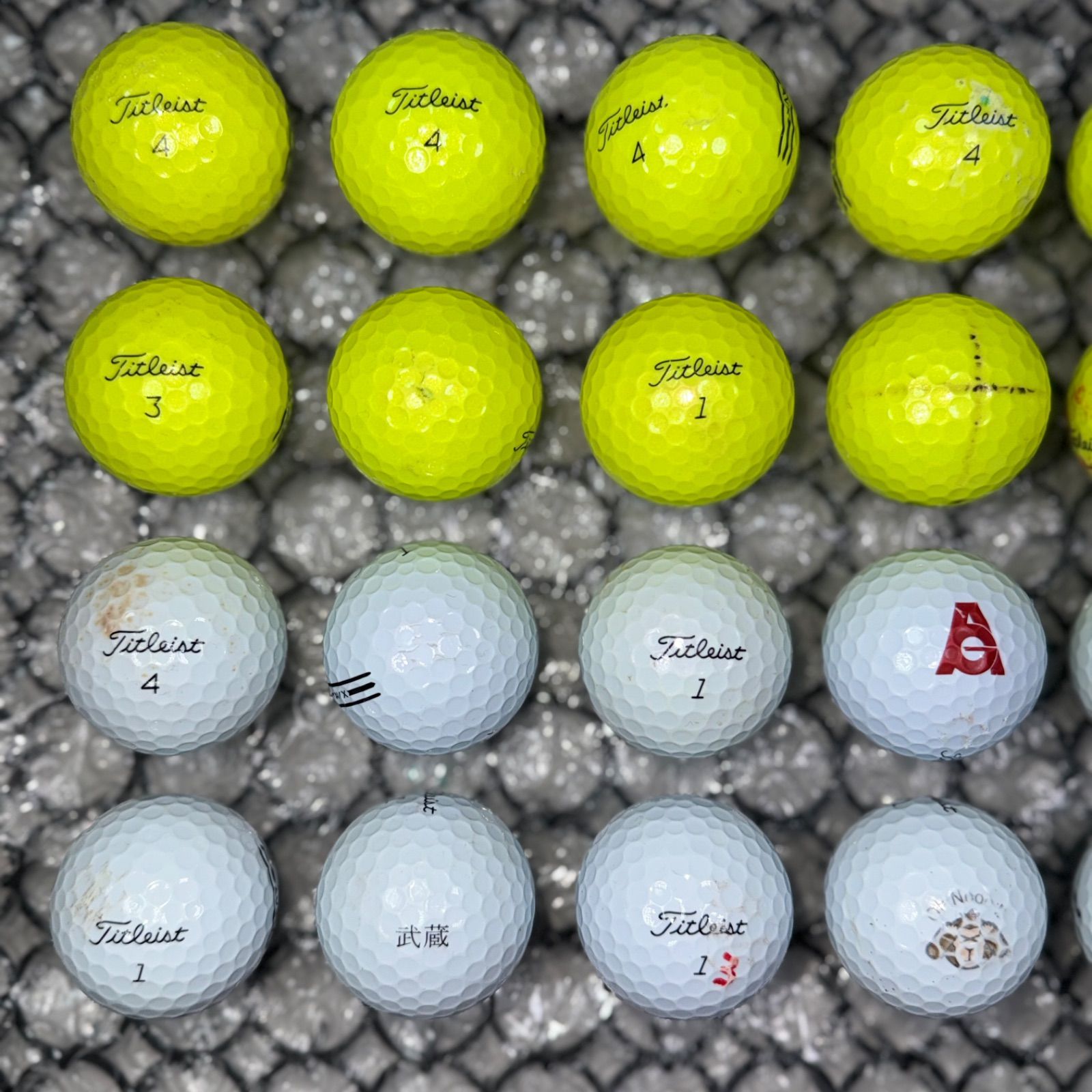 ロストボール タイトリスト AVX Bランク【20球】85 おまけtee付 - メルカリ