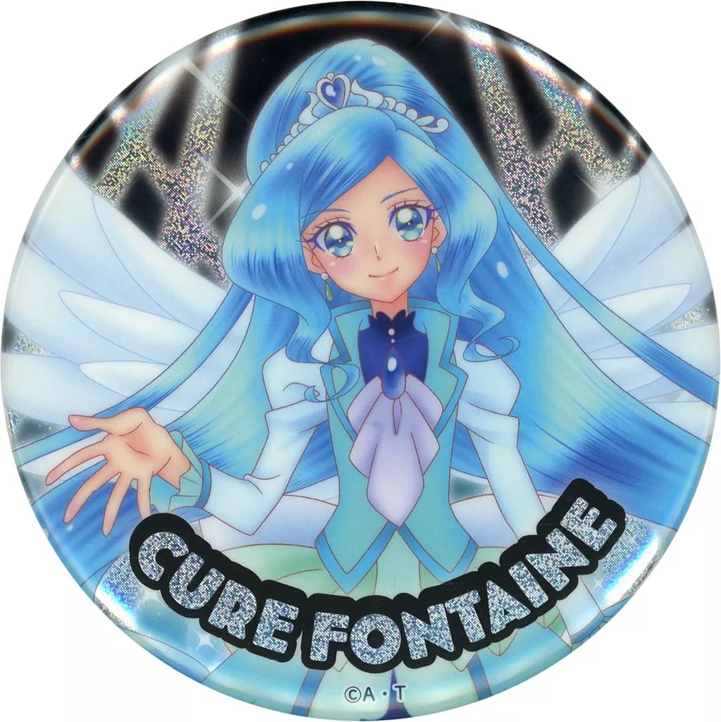 全プリキュア 20thLIVE ホログラム缶バッジ キュアサンシャイン 全プリキュア 20th LIVE ライブ ホログラム缶バッジ キュア