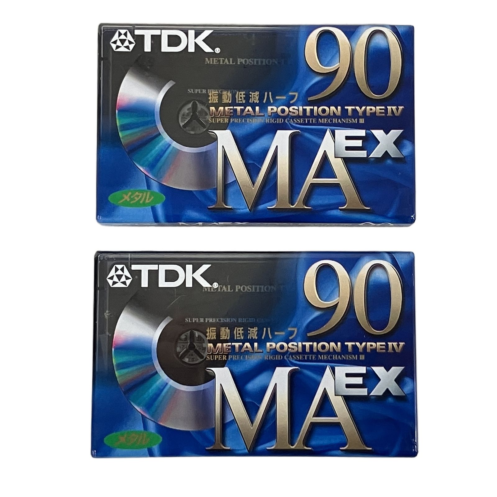 TDK MAEX-90 メタルテープ カセットテープ 90分 2個 セット 未使用