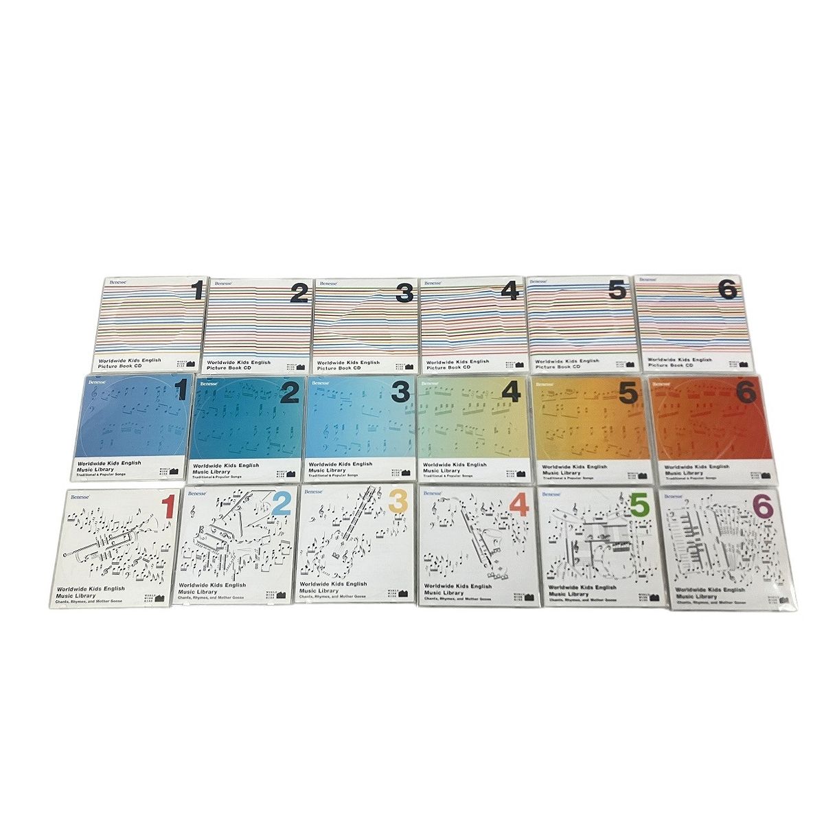 Benesse World wide Kids ワールドワイドキッズ Stage 1-6 英語 教材