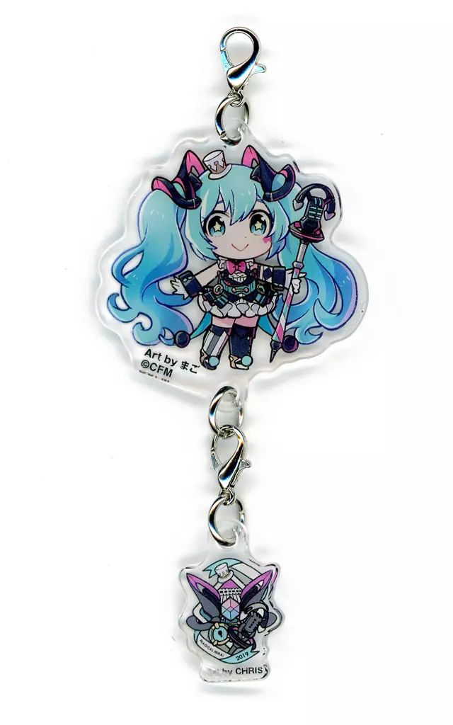マジカルミライ 初音ミク マジミラ 2015 アクリルキーホルダー アクキー マジカルミライ 初音ミク マジミラ 2015 アクリルキーホルダー