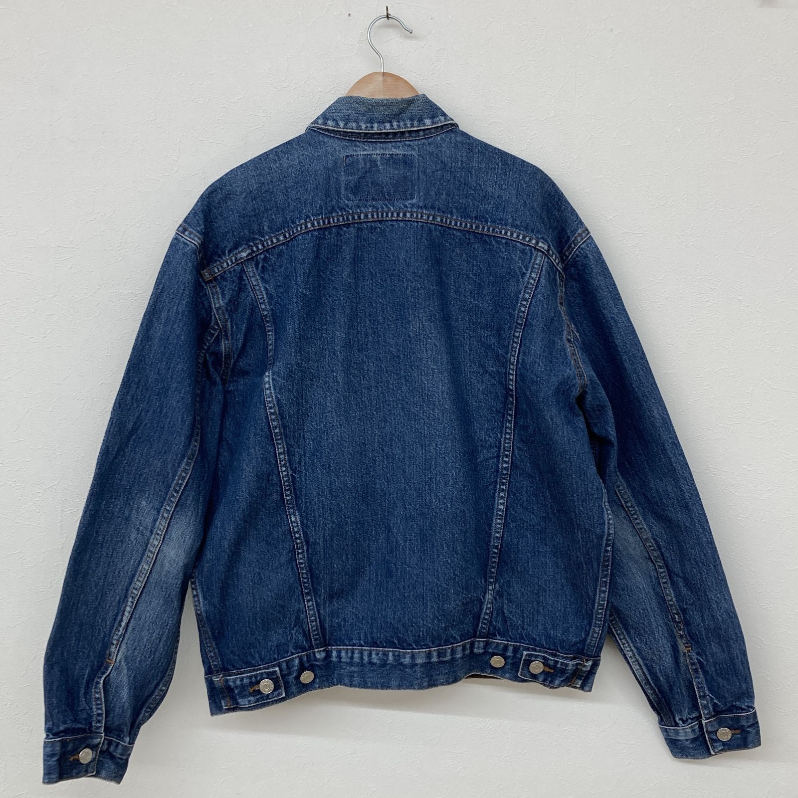 ☆美品 GUESS JEANS ゲスジーンズ 青 Gジャン・ヴィンテージデニム 