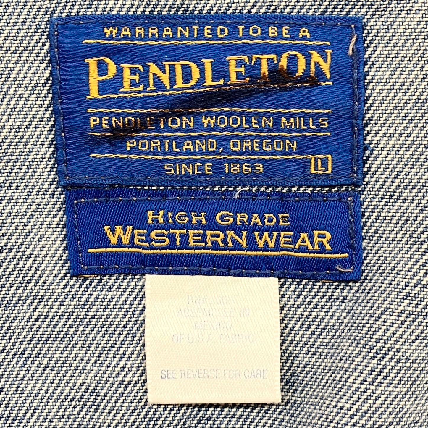 PENDLETON WOOLEN MILLS ペンドルトン・ウーレンミルズ 青 Gジャン 