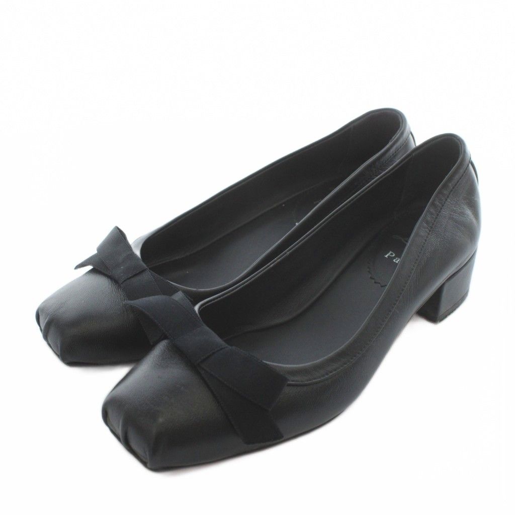 Christian Louboutin リボンパンプス 100 mm パンプス - パテントレザー - ブラック - ウィメンズ