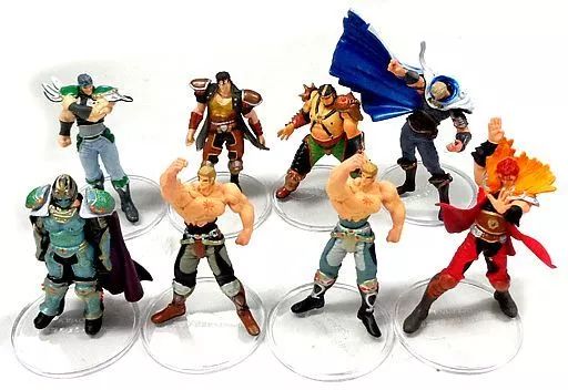 北斗の拳　カプセルフィギュアコレクション 中古】トレーディングフィギュア 全8種セット 「北斗の拳 オールスター