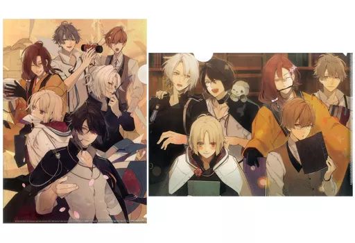 中古】クリアファイル キービジュアル A4クリアファイルセット(2枚組