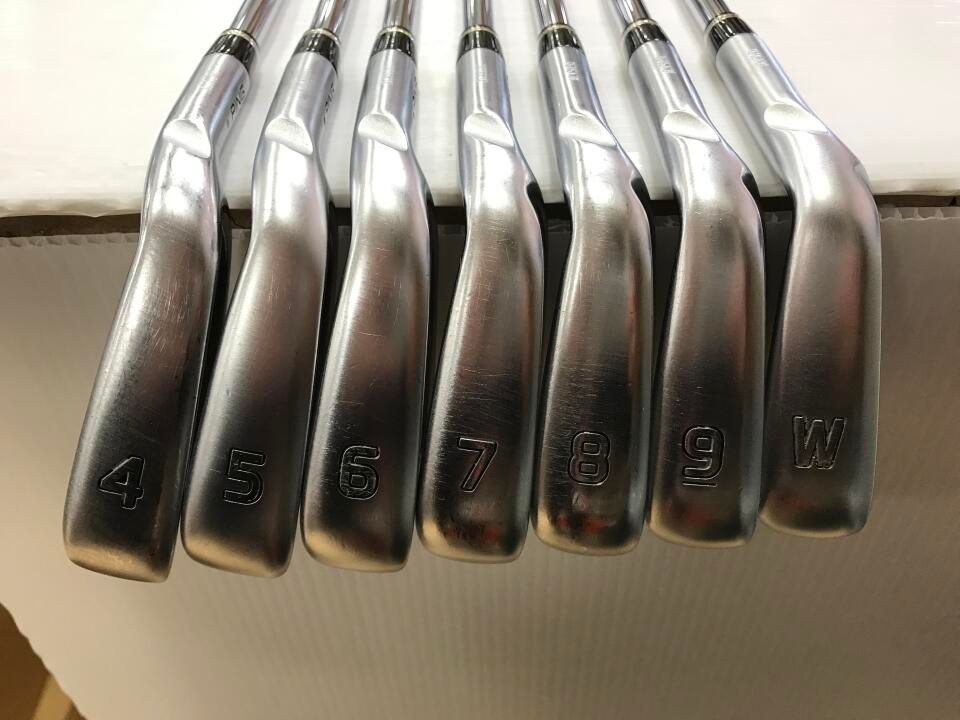 ピン i210 AMT TOUR WHITE S200フレックス アイアンセット 中古【最短