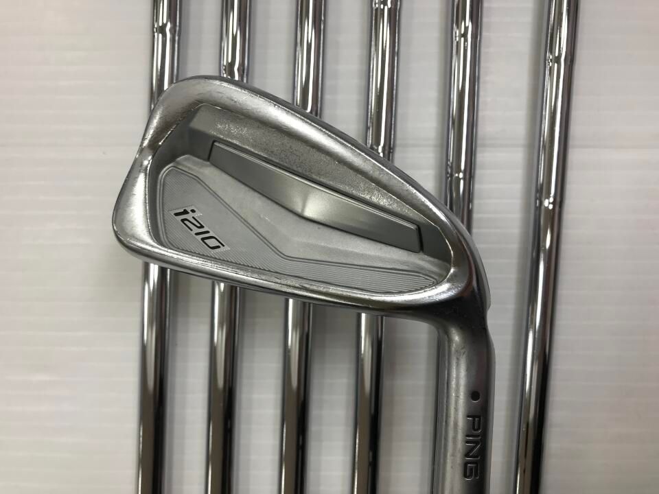 ピン i210 AMT TOUR WHITE S200フレックス アイアンセット 中古【最短