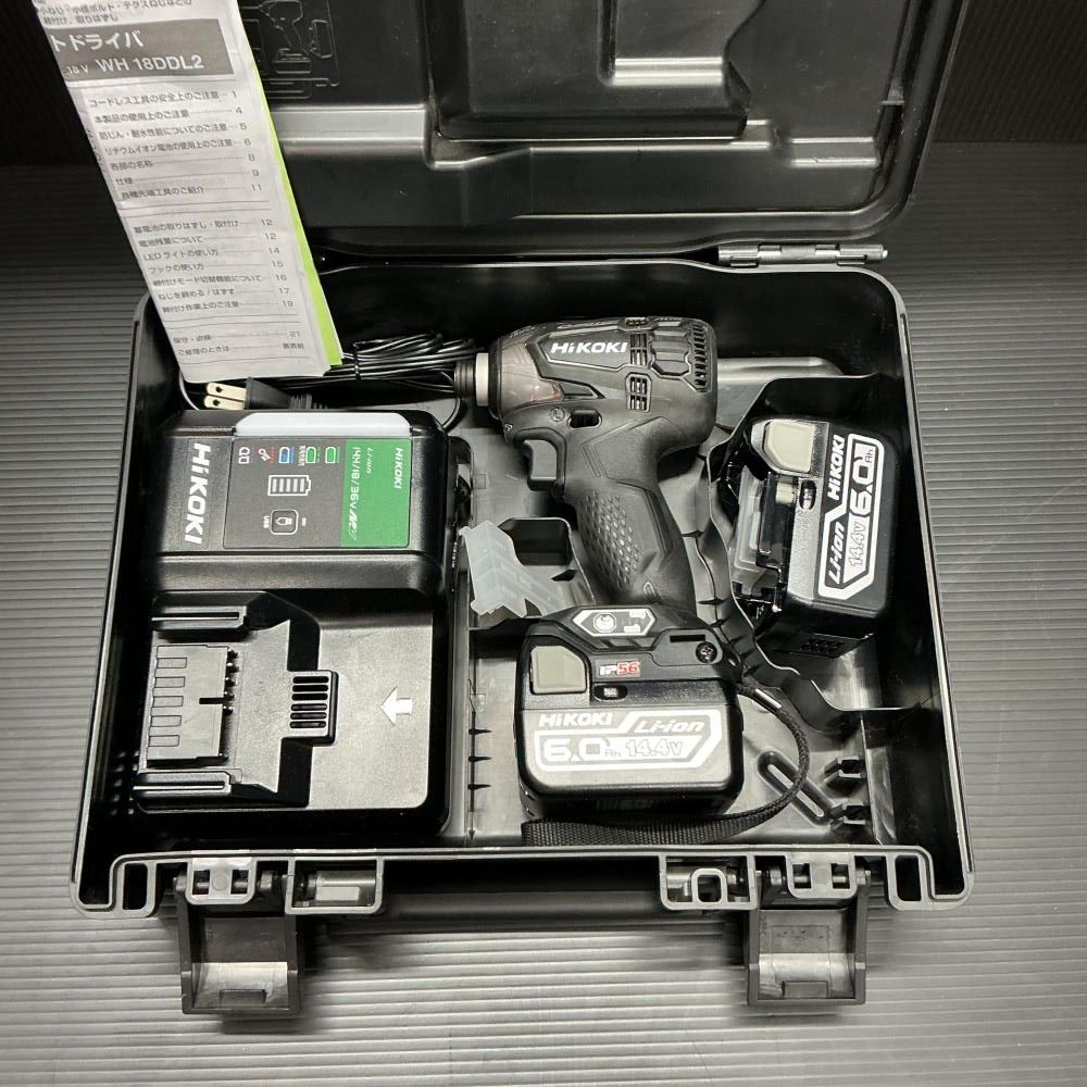 HiKOKI|ハイコーキ 2 LYPK 充電式インパクトドライバ ストロングブラック 204