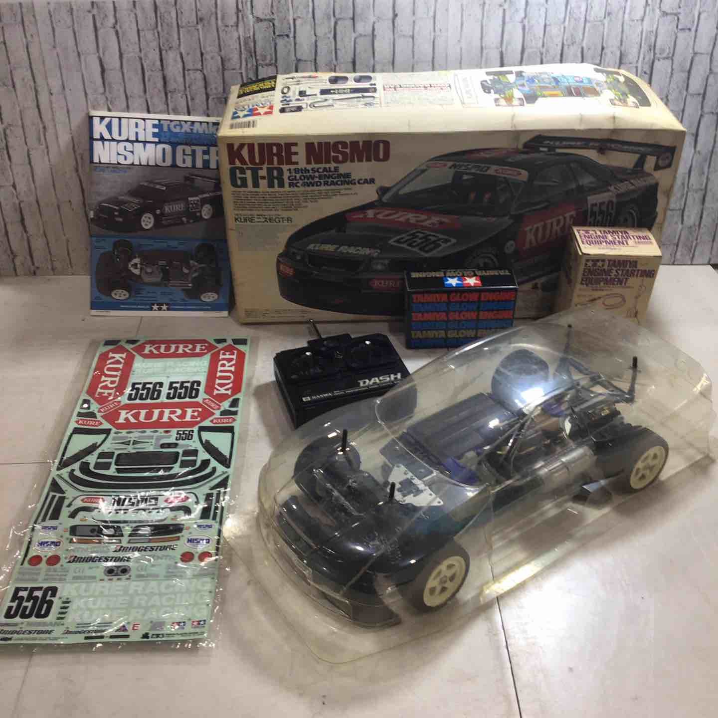 タミヤ 1|8 エンジンRC 4 WDレーシングカー KUREニスモGT-R |RC