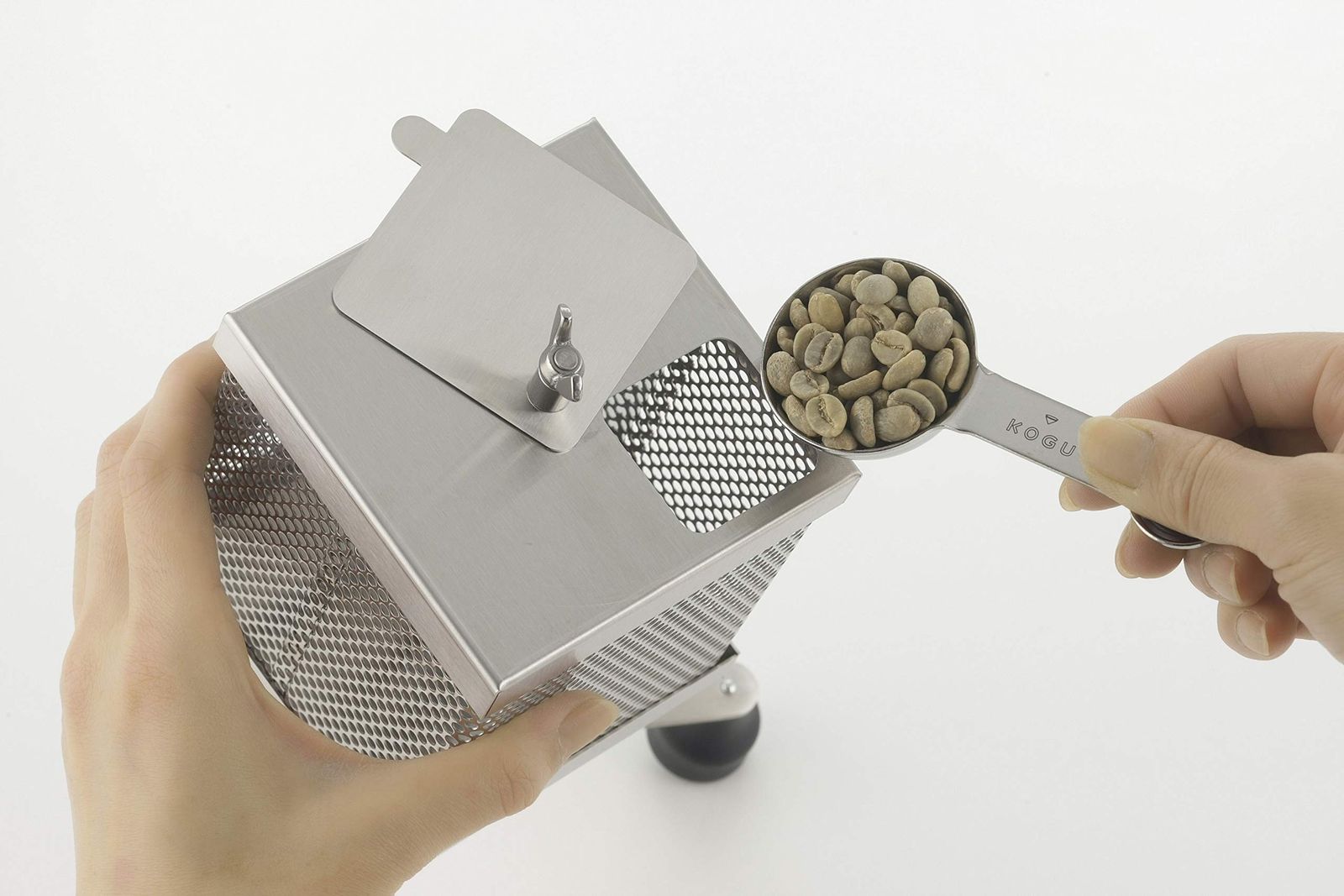 珈琲考具 回転式ロースター 手動式自家焙煎器