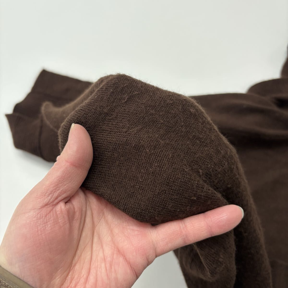 LIMI feu リミフゥ ウール アクリル アンゴラ ロング カーディガン