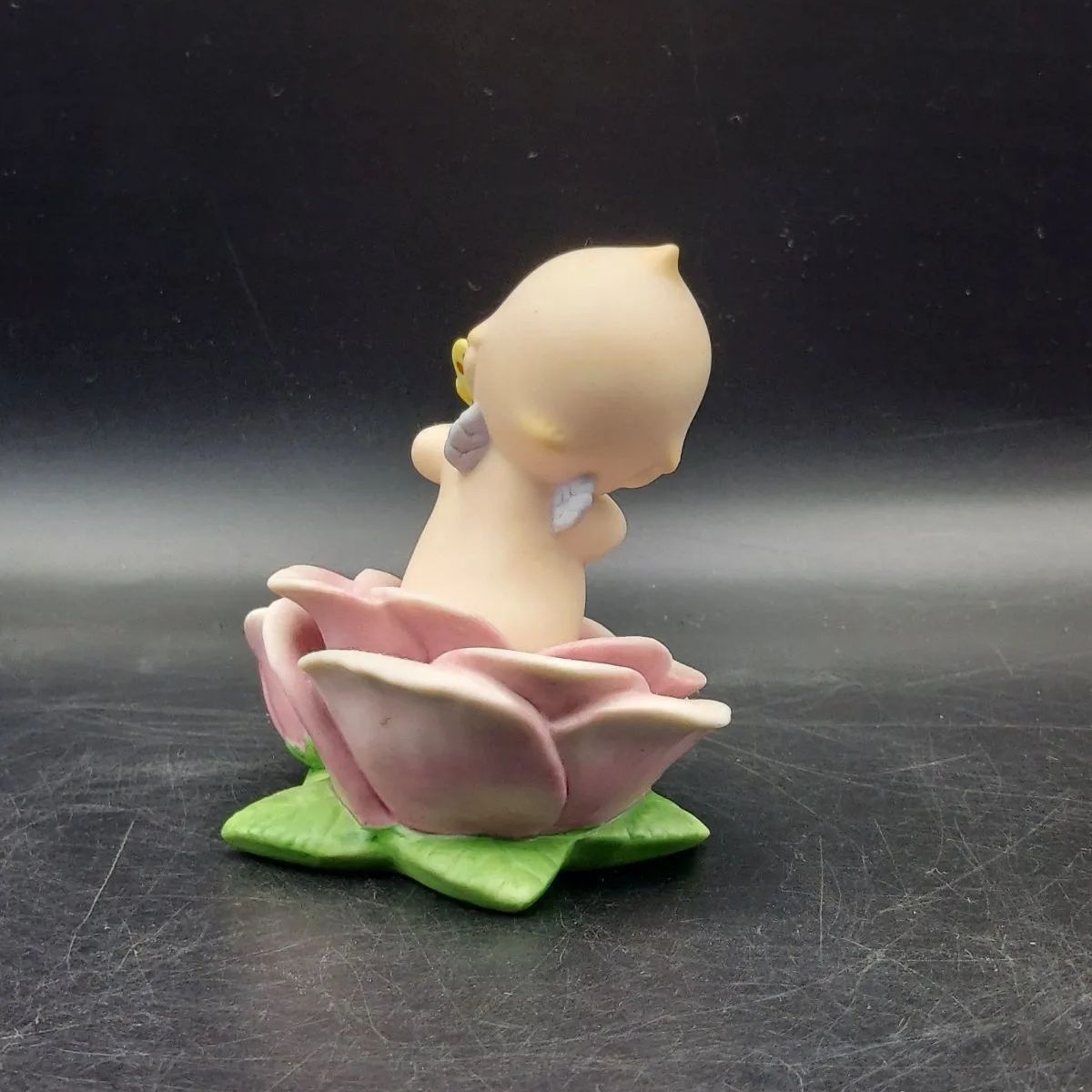美品 キューピー 加藤工芸 ローズオニール インテリア 置物 陶器製 