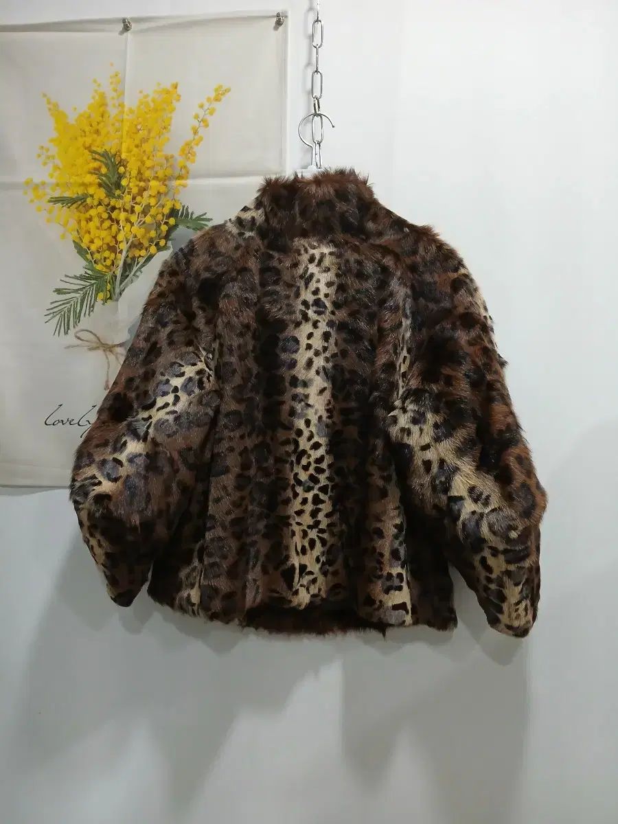 d.i.a ヒョウ柄 ファーコート vintage ヒョウ柄 アニマル柄 ファーコート - メルカリ