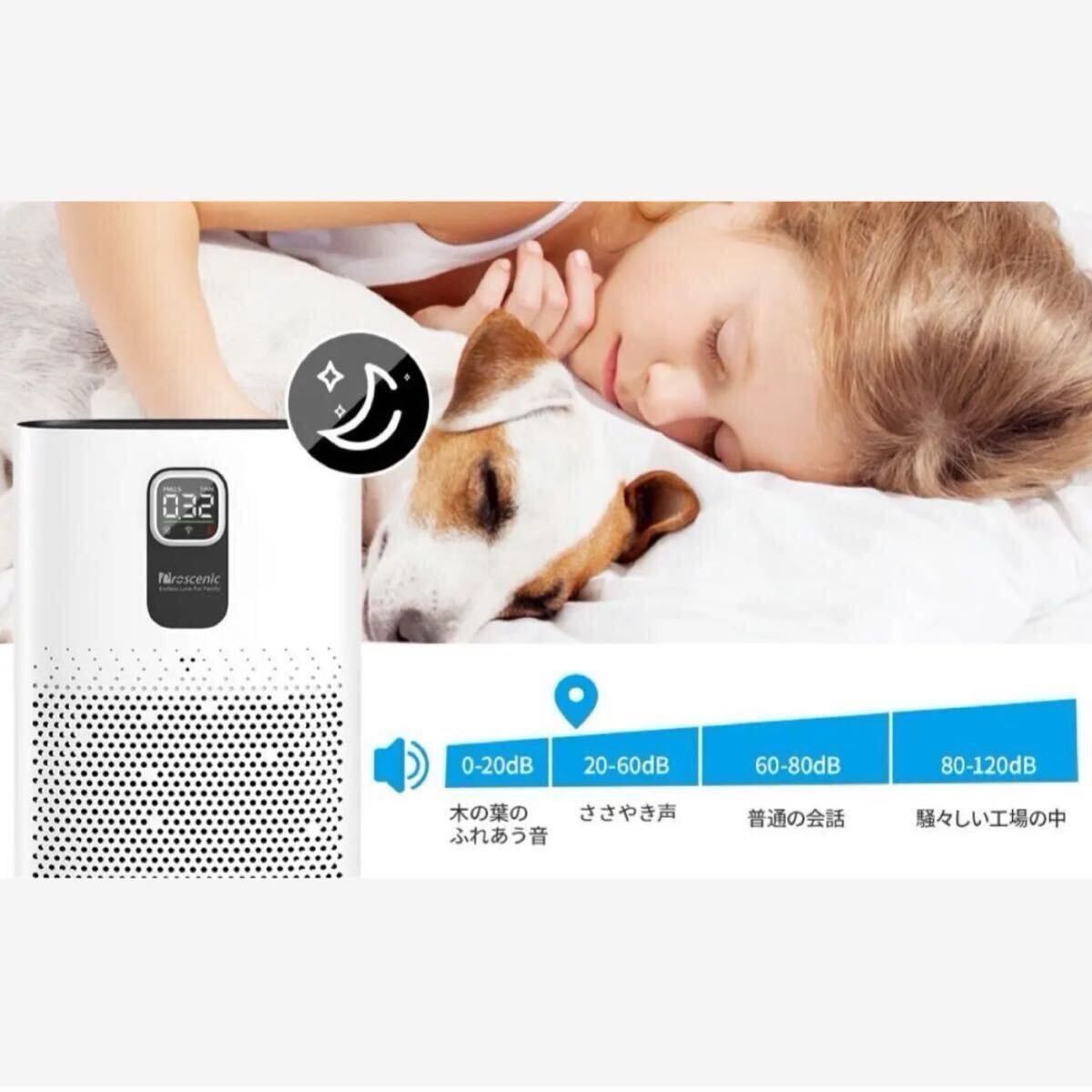 空気清浄機 黄砂 PM2.5 ペット アレルギー 花粉 ほこり PSE認証 静音