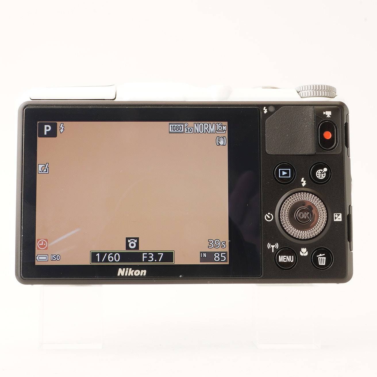 ニコン Nikon COOLPIX S9700 エレガントホワイト 30x 光学ズーム