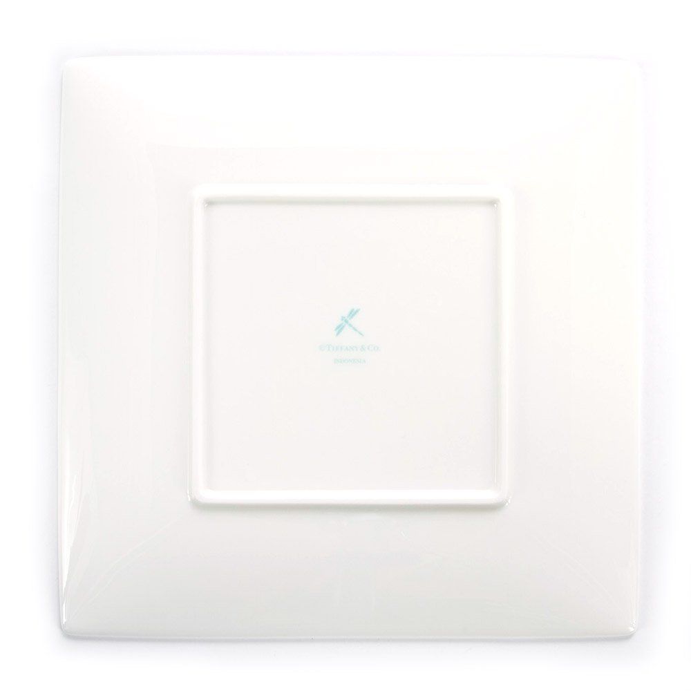  名入れ対応可 ティファニー TIFFANY＆Co ブルー ボックス プレート ボーンチャイナ 食器 名入れなし その他 キッチン 食器