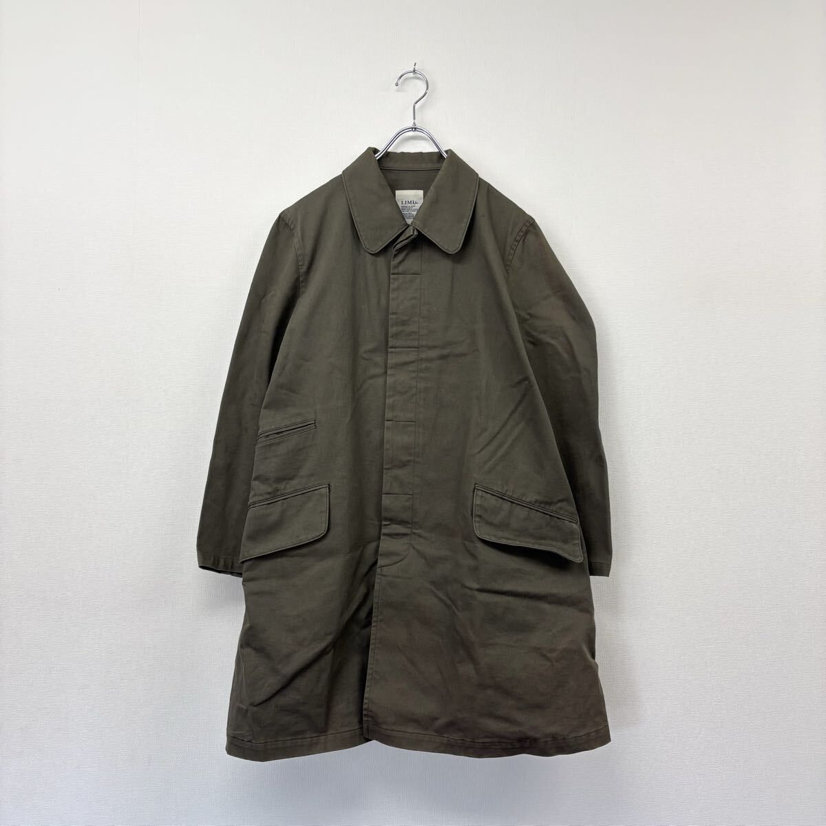 LIMI feu リミフゥ ミリタリーコート カーキ LIMI feu リミフゥ ミリタリー コート COAT MADE IN JAPAN 日本製