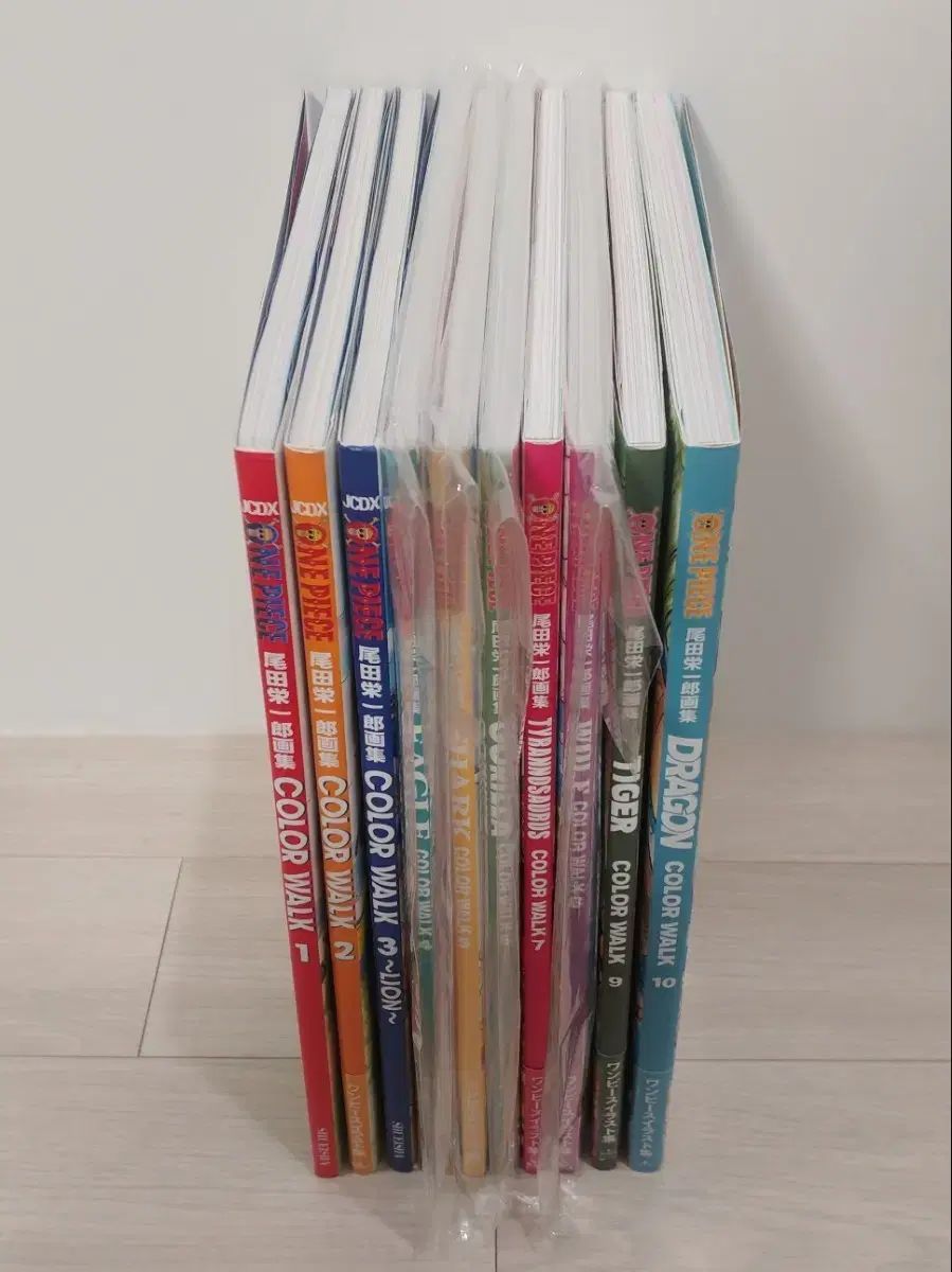 ONE PIECE イラストBOOK カラーウォーク 1 10 巻 【公式通販】