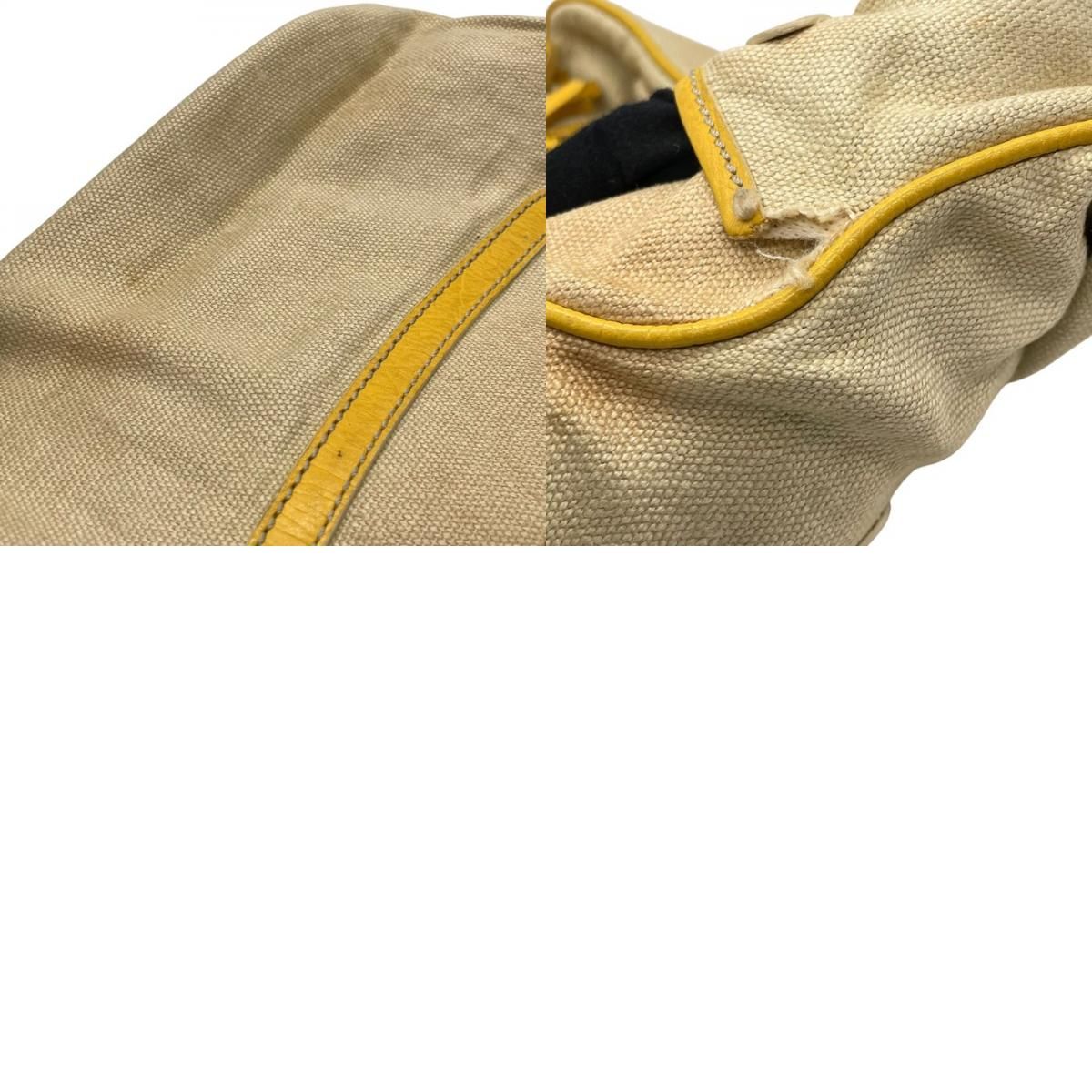 CELINE セリーヌ ブギーバッグ ハンドバッグ キャンバス レザー  