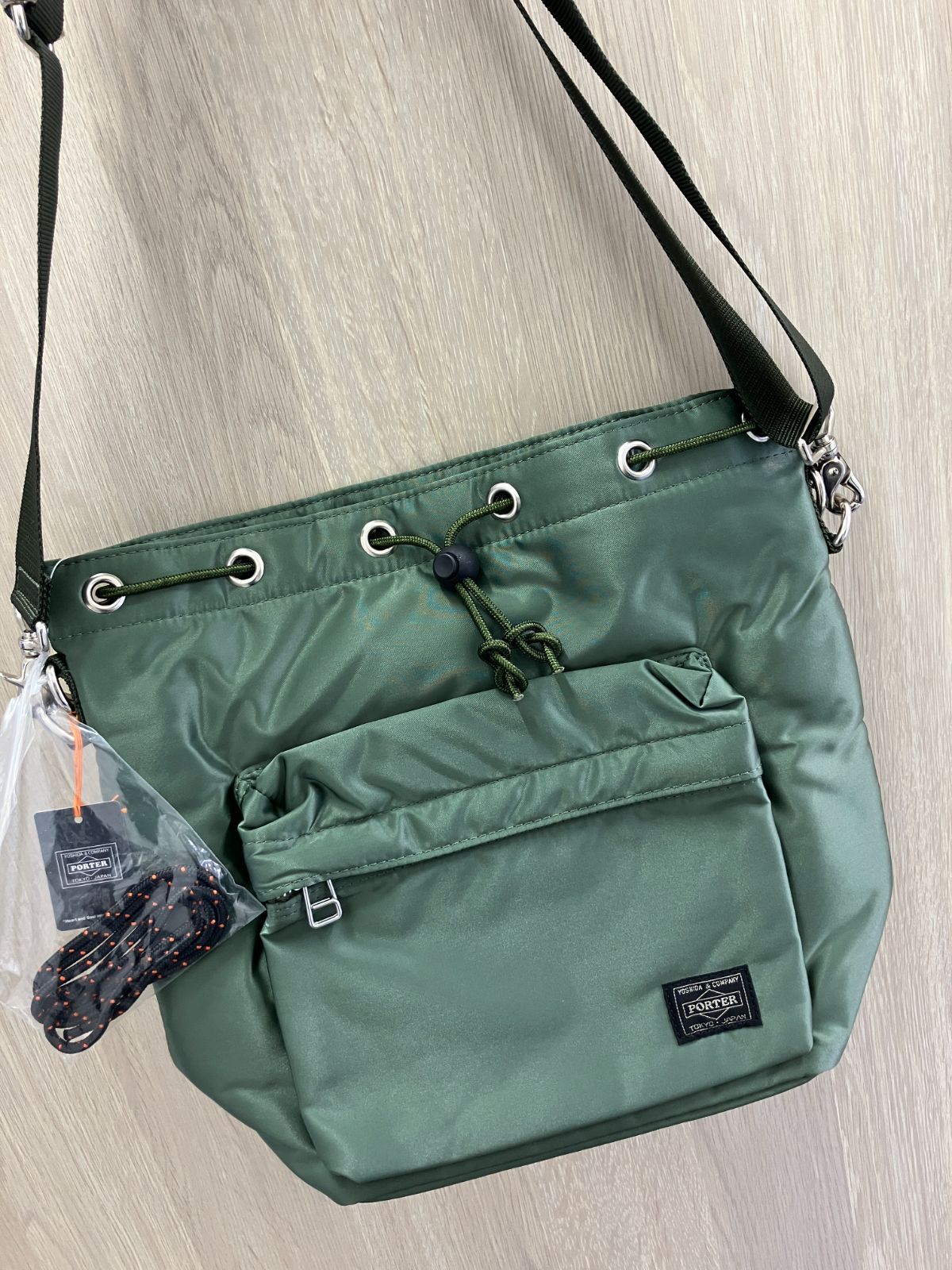 新品未使用】PORTER ポーター バルーンサック 巾着 ショルダーバッグ 
