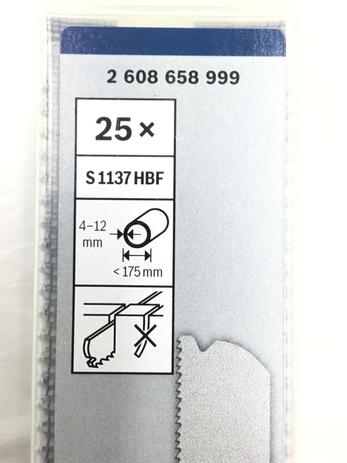 ♥ BOSCH|ボッシュ セーバーソーブレード バイメタル 全長225 mm 入り IT_X 4 XO 1 半田 M 04