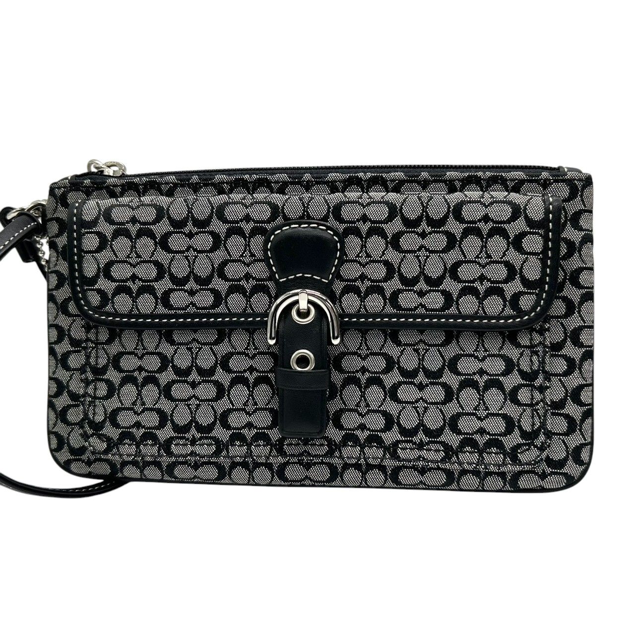 【未使用】COACH ハンドバッグ ポーチ シグネチャー ミニバッグ ポシェット COACH アクセサリーポーチ ミニショルダーバッグ シグネチャー COACH