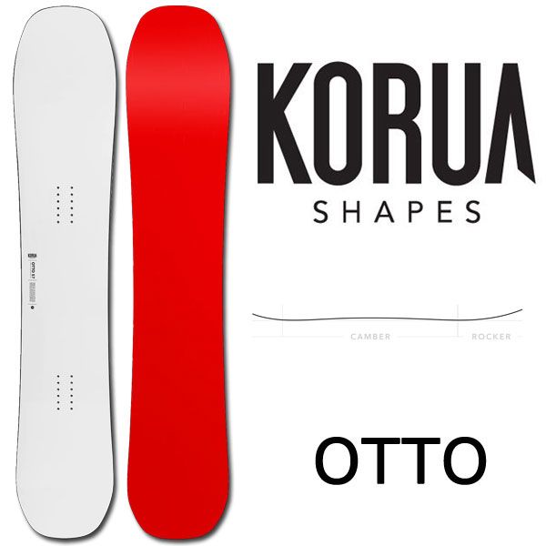 KORUA shapes/コルアシェイプス OTTO オット メンズ スノーボード パウダー カービング 板 2026