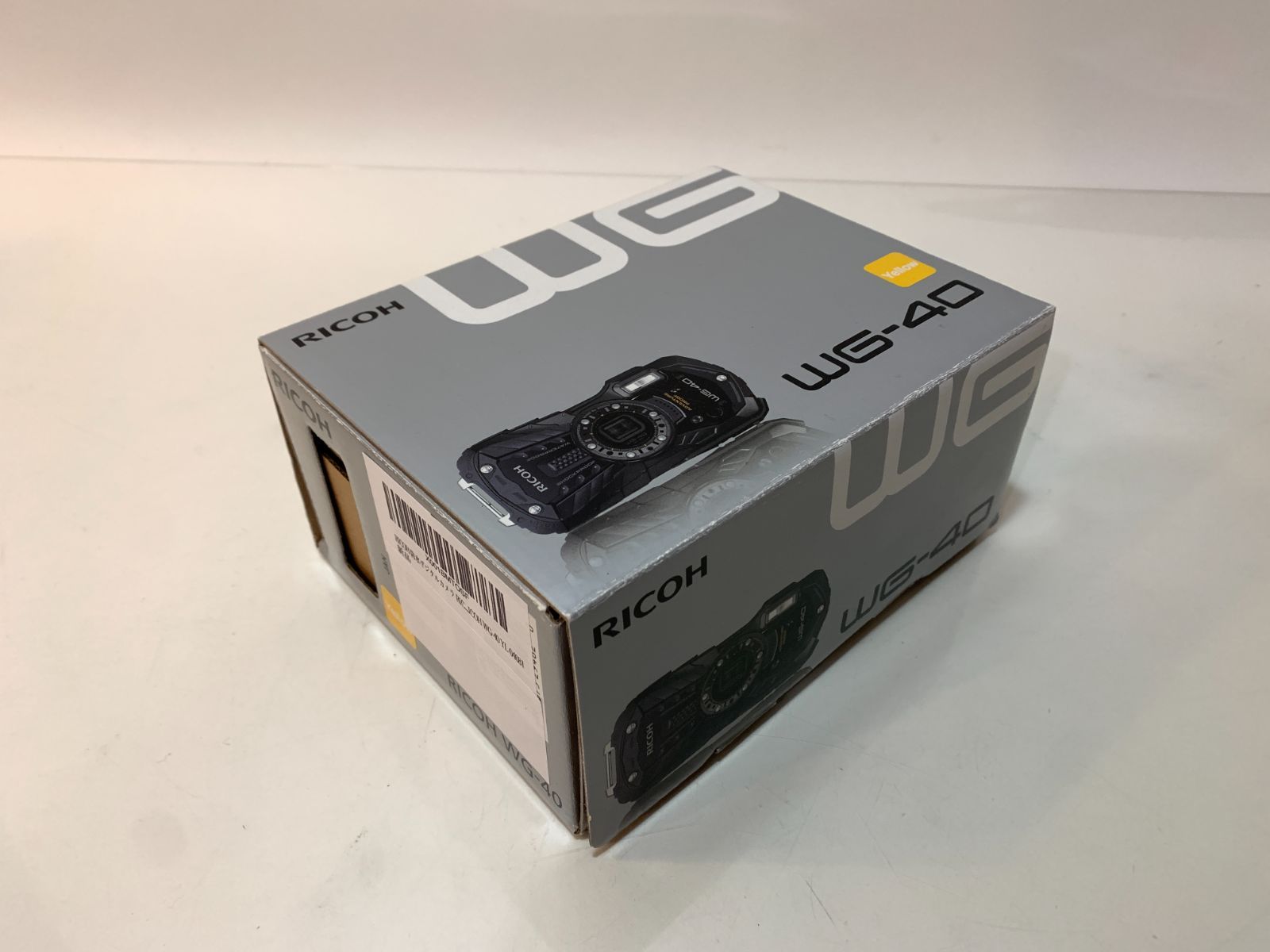 RICOH 防水デジタルカメラ RICOH WG-40 イエロー 防水14m耐ショック1.6