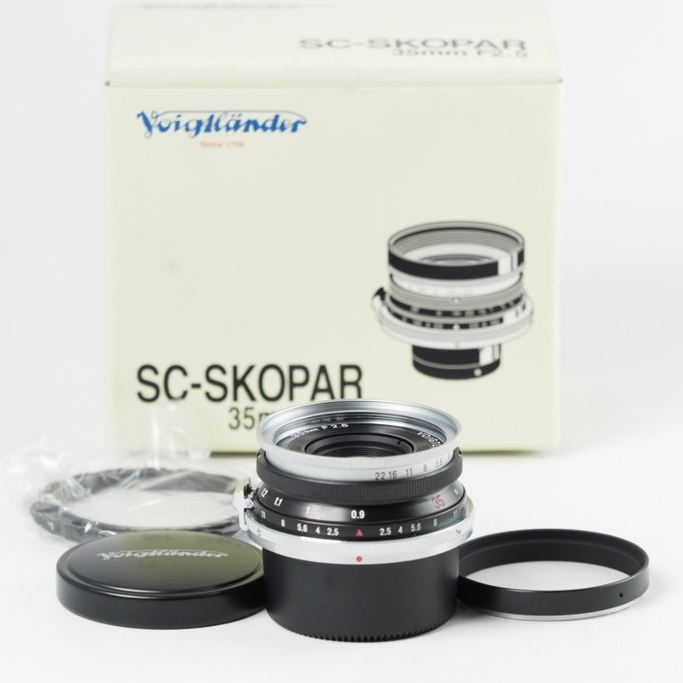 VOIGTLANDER SC SKOPAR 35mm F2.5 スコパー Nikon Sマウント用 #14374