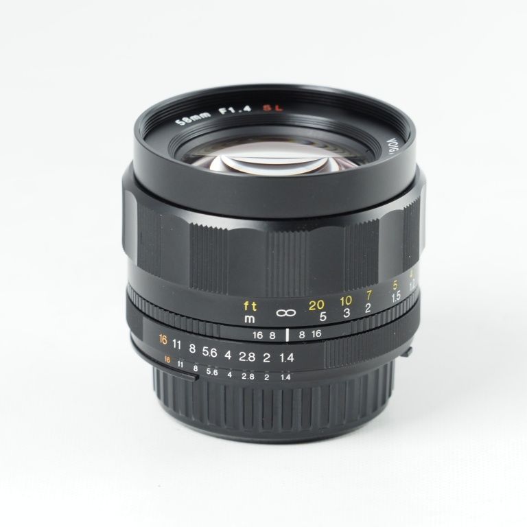 VoightLander NOKTON 58mm F1.4 SLIIS Ai-S ニコン Fマウント シルバー