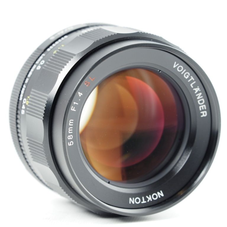 VoightLander NOKTON 58mm F1.4 SLIIS Ai-S ニコン Fマウント シルバー