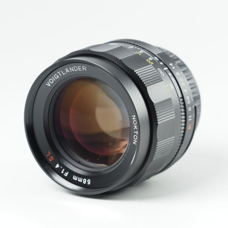 VoightLander NOKTON 58mm F1.4 SLIIS Ai-S ニコン Fマウント シルバー