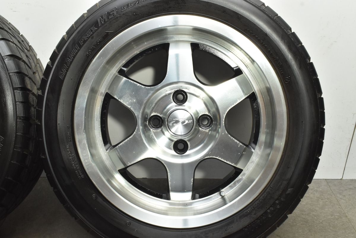ホイールのみ販売可能】ロンシャン J2 15in 6.5J +42 PCD100 195/55R15