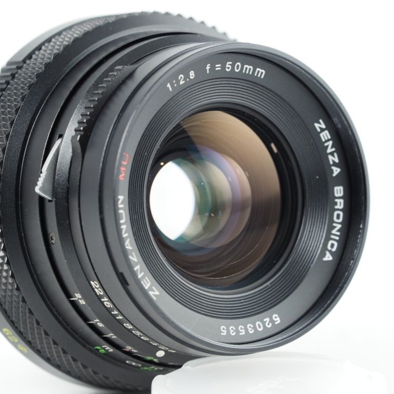 ZENZA BRONICA ZENZANON MC 50mm F2.8 ETRマウント 単焦点