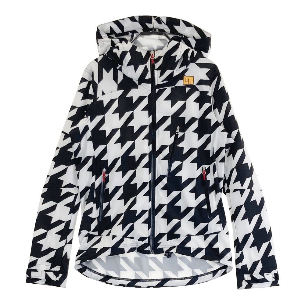 ラウドマウス　ジャケット　ジャンパー　千鳥柄 サイズ：S LOUD MOUTH ラウドマウス フード付 ジップジャケット 撥水