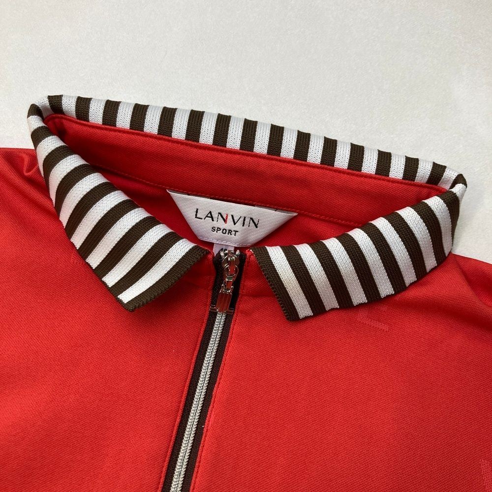 サイズ：40 LANVIN SPORT ランバン スポール 長袖ハーフジップ