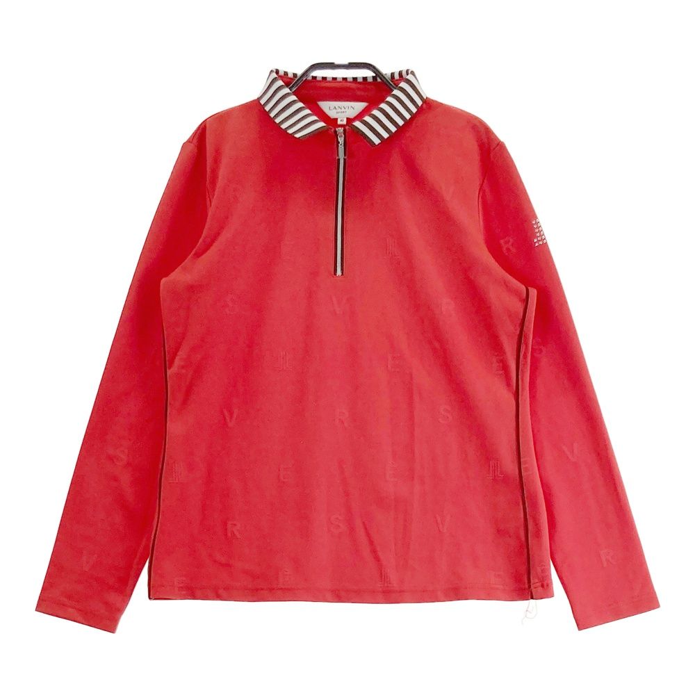 サイズ：40 LANVIN SPORT ランバン スポール 長袖ハーフジップ