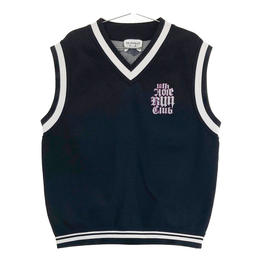 サイズ：S DEVEREUX GOLF デヴァローゴルフ ベスト ブラック系