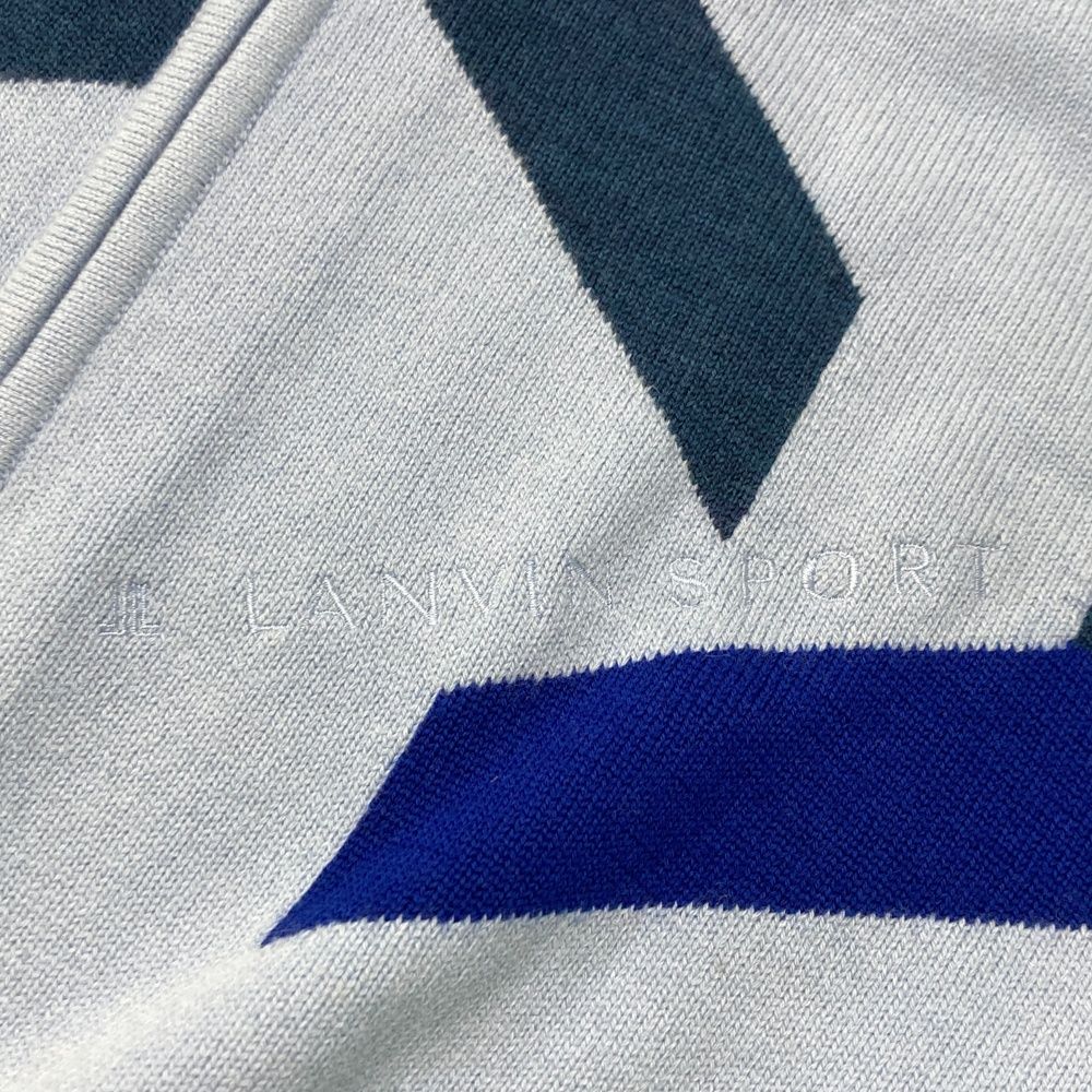 サイズ：42 LANVIN SPORT ランバン スポール ニット ジップジャケット