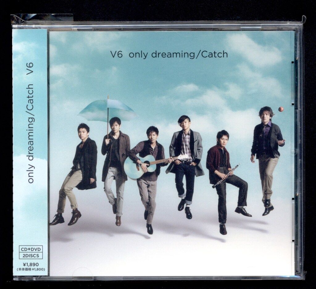 V6 only dreaming/Catch 初回限定盤VISUAL盤 *CD+DVD PV・ASIA &JAPAN