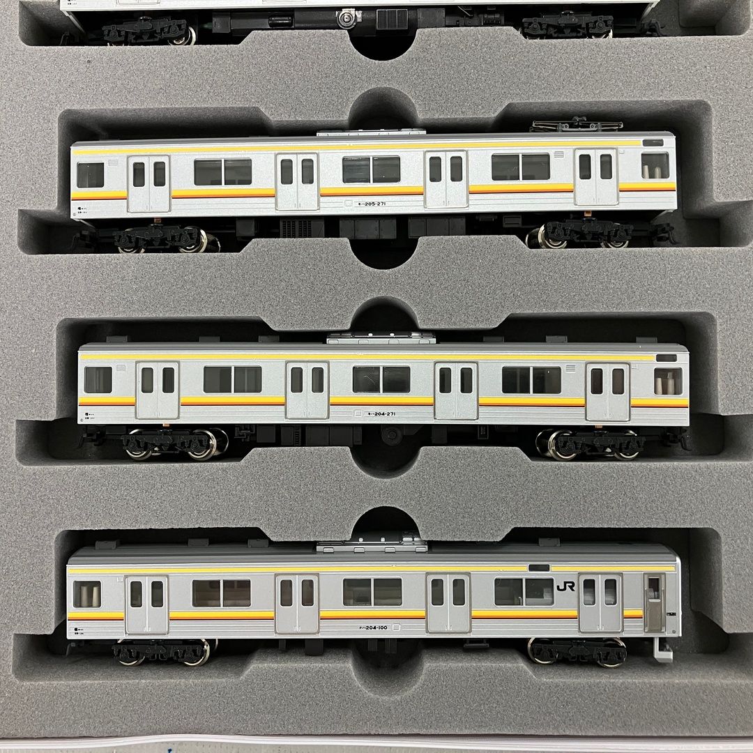 KATO 10-447 205系 南武線色 6両セット 鉄道模型 Nゲージ 中古