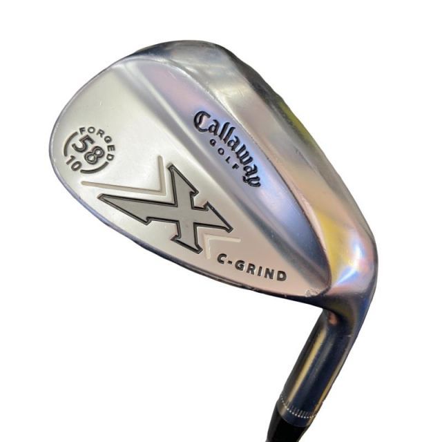 中古】 キャロウェイ X FORGED ミルキークロム 58MD-10 C-GRIND