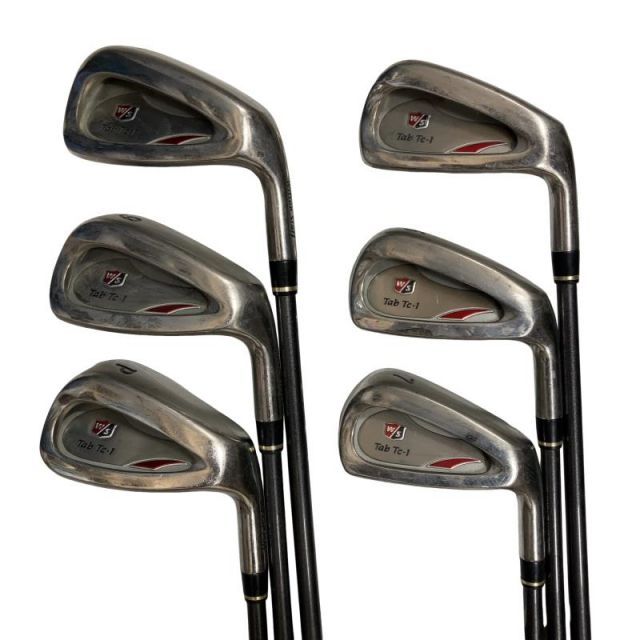 中古】 ウィルソン Wilson staff Tab Tc-1 8S アイアンセット IR NFV2 