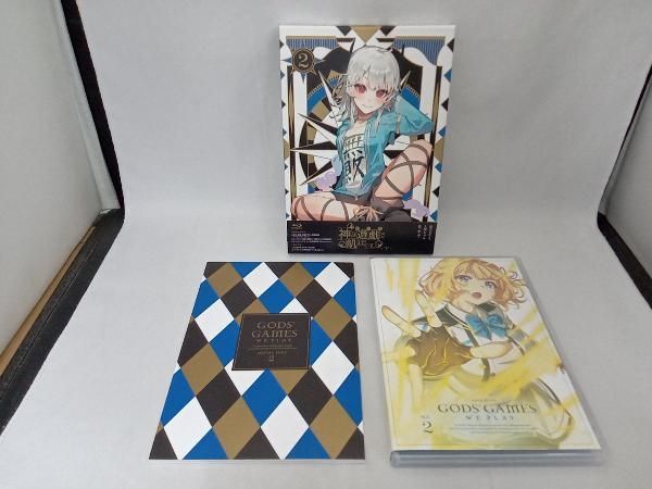  神は遊戯に飢えている Blu-ray BOX 下巻 Disc アニメ ブルーレイ