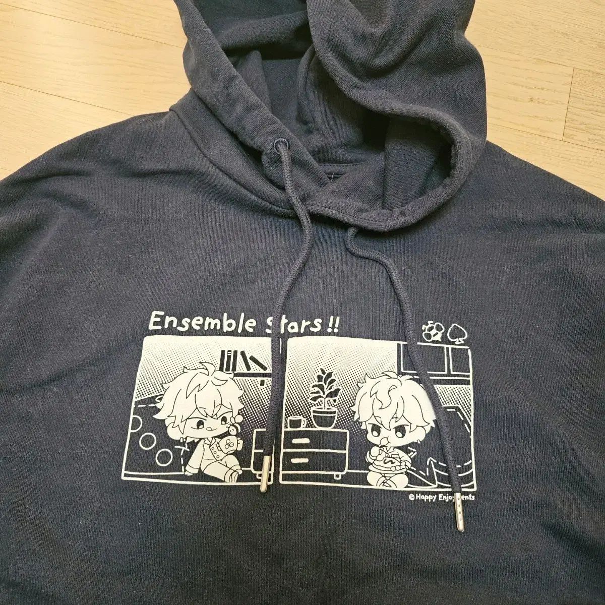 あんさんぶるスターズ！！(あんスタ) フーディー Tシャツ ネイビー