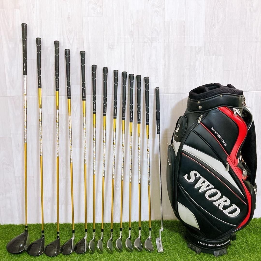 カタナゴルフ SWORD ATC 589-α メンズゴルフセット 初心者 右 - メルカリ