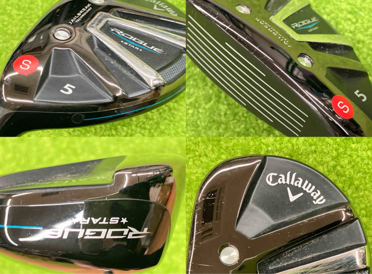 Callaway Rogue EVOLUTION Ⅵ 3番5番セット レフティ Callaway Rogue EVOLUTION Ⅵ 3番5番セット レフティ