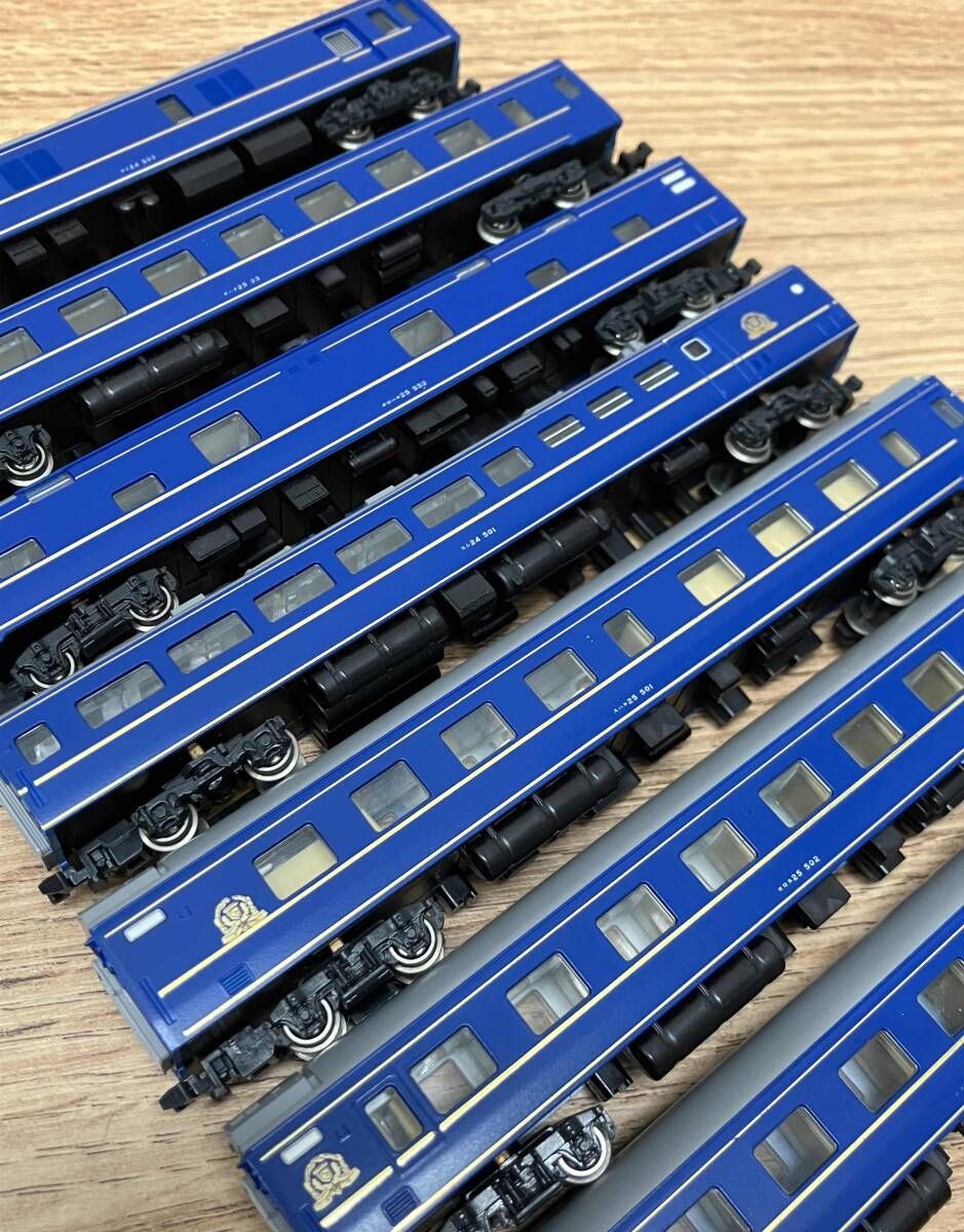 3☆Nゲージ KATO 10-163 24系25形 北斗星 特急形寝台客車 7両セット